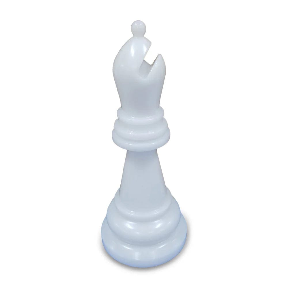 Individual Pieces For The 48 Inch Perfect Giant Chess Set | Giant Outdoor Chess | Bishop / White | GiantChessUSA