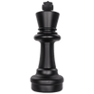 Individual Pieces For The 25 Inch Plastic Giant Chess Set | Giant Outdoor Chess | King / Black | GiantChessUSA