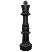 Individual Pieces For The 37 Inch Plastic Giant Chess Set | Giant Outdoor Chess | King / Black | GiantChessUSA