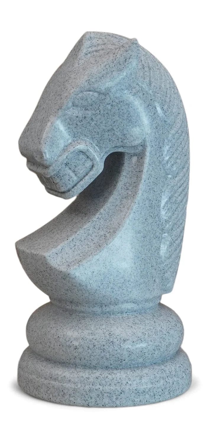 Individual Pieces For The 48 Inch Perfect Giant Chess Set | Giant Outdoor Chess | Knight / Light Gray | GiantChessUSA