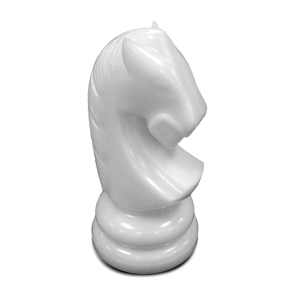 Individual Pieces For The 48 Inch Perfect Giant Chess Set | Giant Outdoor Chess | Knight / White | GiantChessUSA