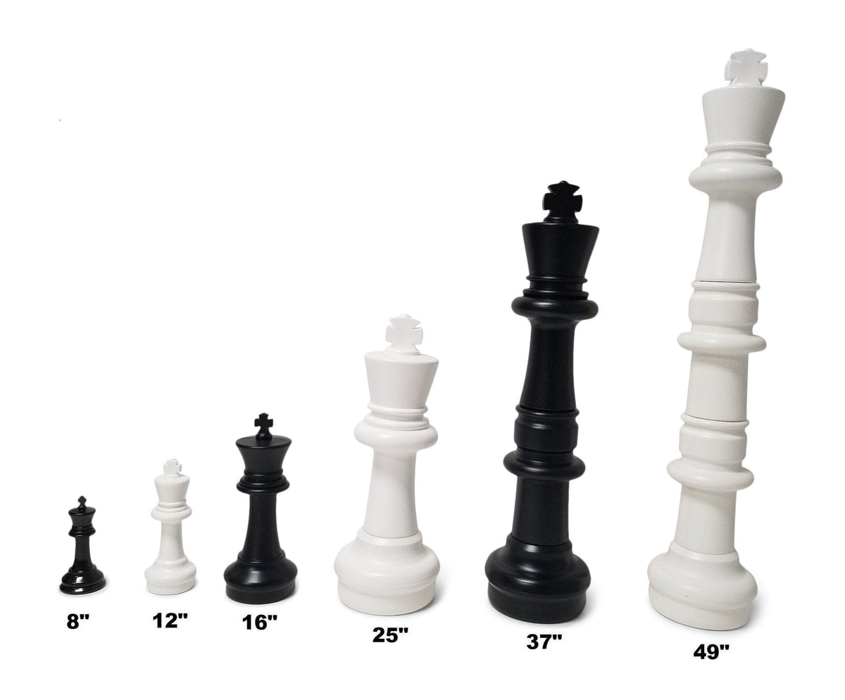 MegaChess Plastic 8 Inch Giant Chess Set | | GiantChessUSA