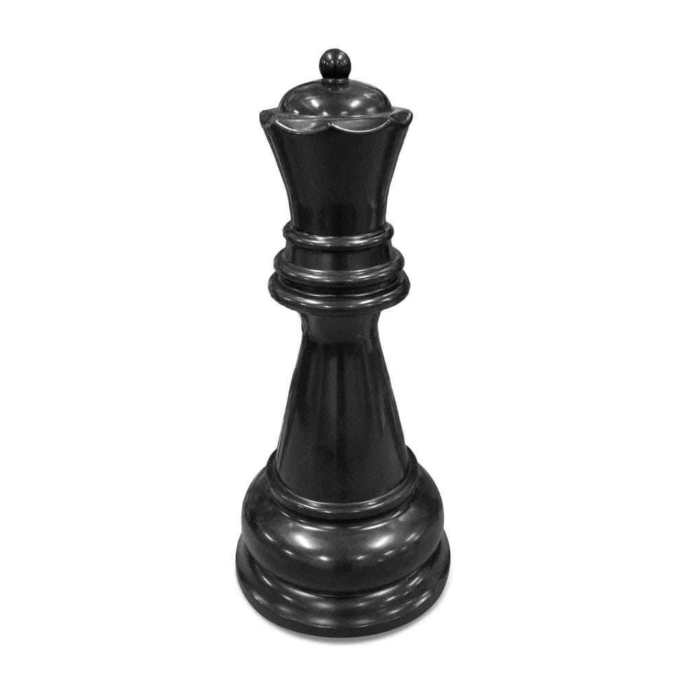 Individual Pieces For The 48 Inch Perfect Giant Chess Set | Giant Outdoor Chess | Queen / Black | GiantChessUSA