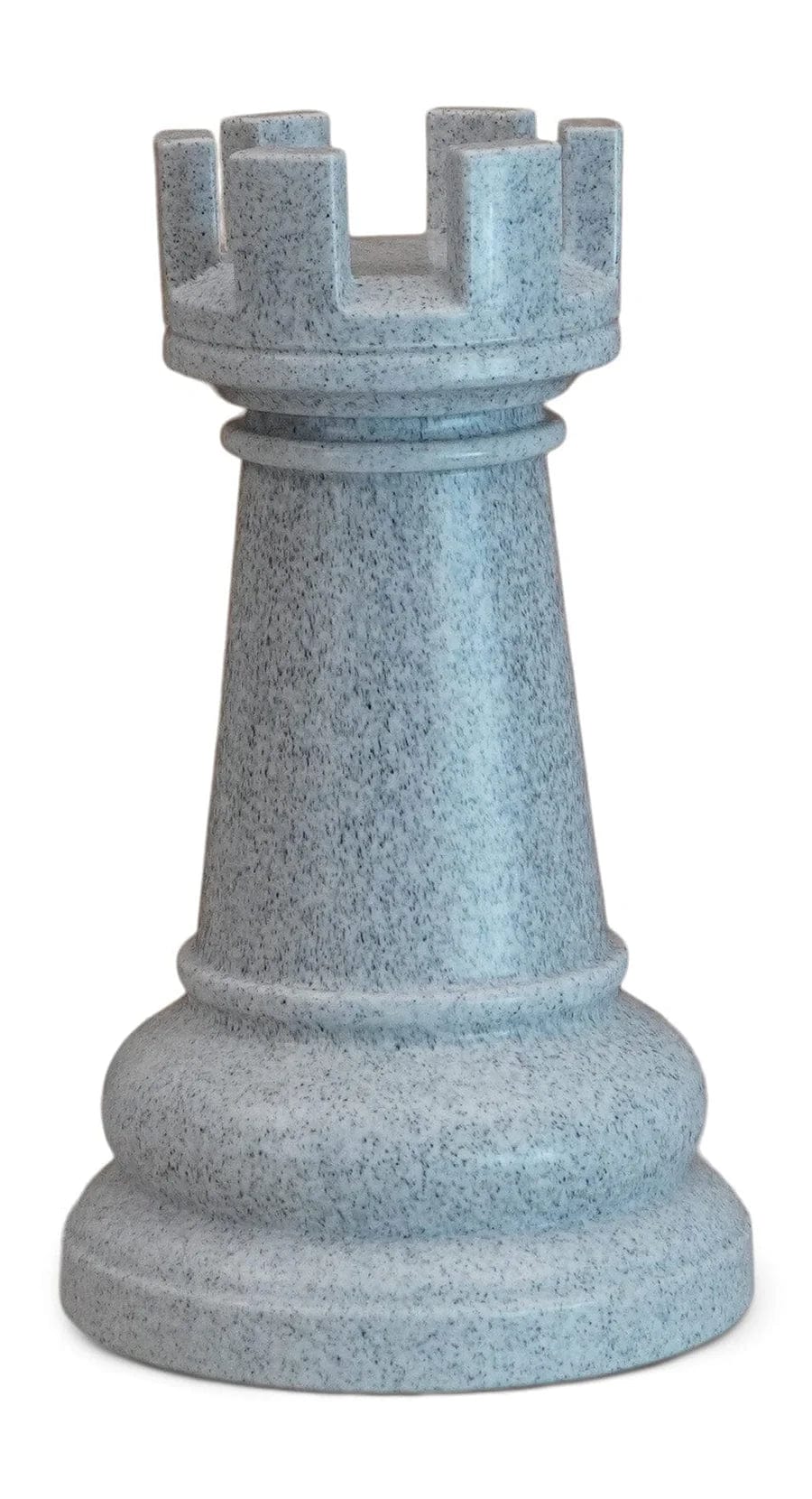 Individual Pieces For The 48 Inch Perfect Giant Chess Set | Giant Outdoor Chess | Rook / Light Gray | GiantChessUSA