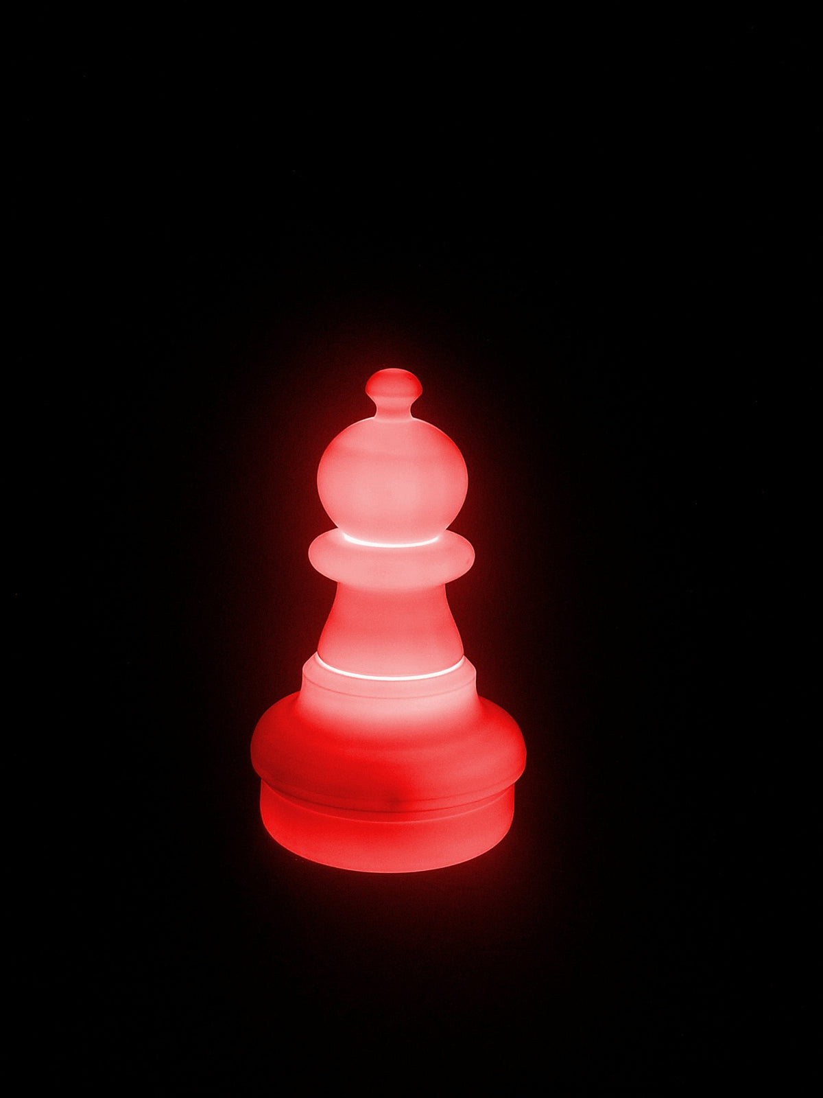 16 Inch LED Pawn Individual Plastic Chess Piece - Illuminates 8 Different Colors | Giant Outdoor Chess | | GiantChessUSA