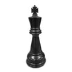 Individual Pieces For The 48 Inch Perfect Giant Chess Set | Giant Outdoor Chess | King / Black | GiantChessUSA