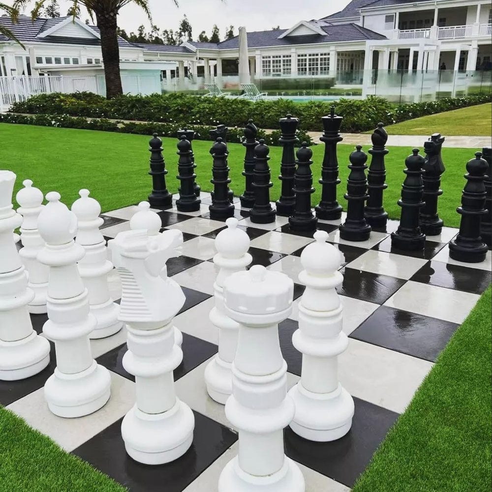 37 Inch Plastic Giant Chess Set | MegaChess | | GiantChessUSA