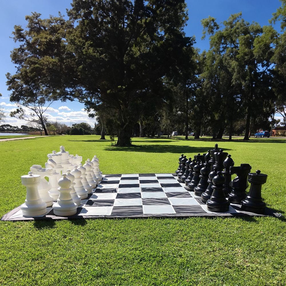 25 Inch Plastic Giant Chess Set | MegaChess | | GiantChessUSA