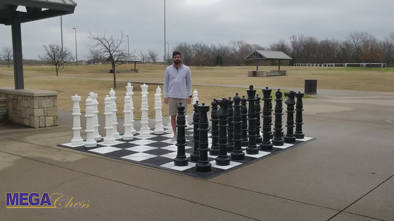 49 Inch Plastic Giant Chess Set | MegaChess | | GiantChessUSA