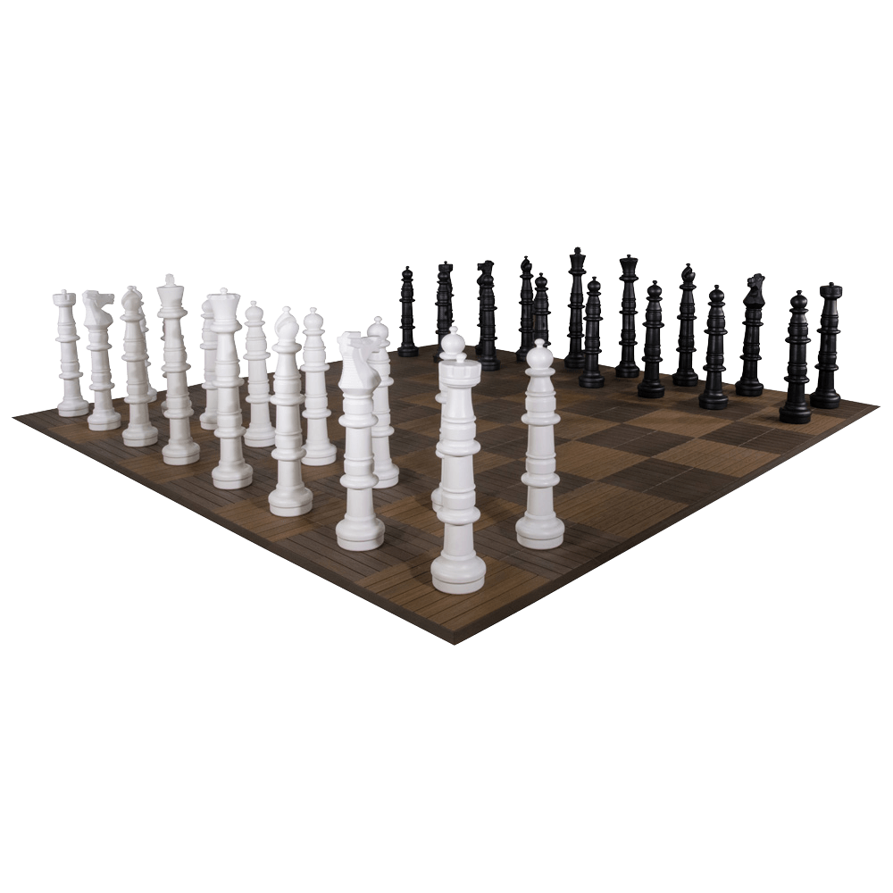 49 Inch Plastic Giant Chess Set | MegaChess | | GiantChessUSA