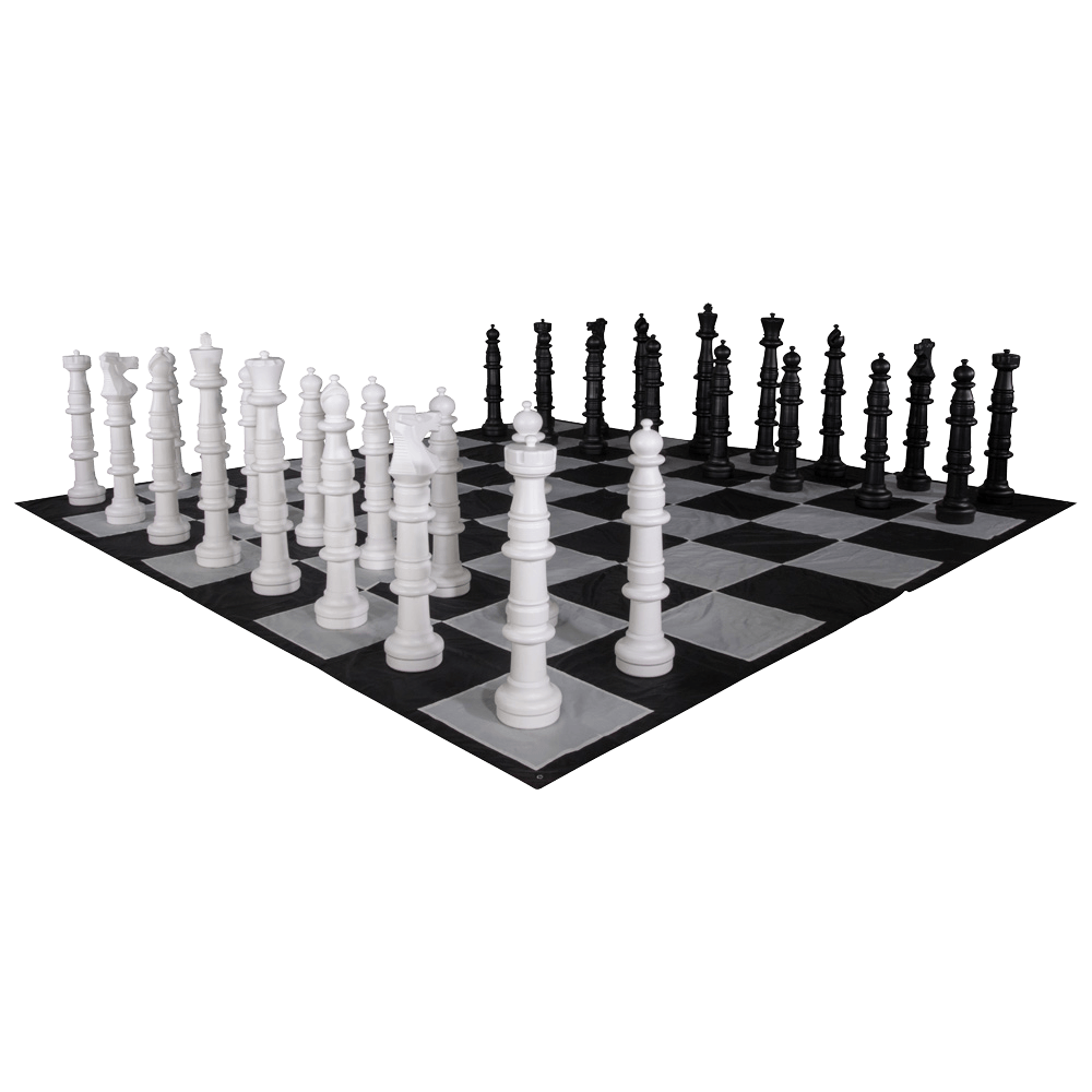 49 Inch Plastic Giant Chess Set | MegaChess | | GiantChessUSA